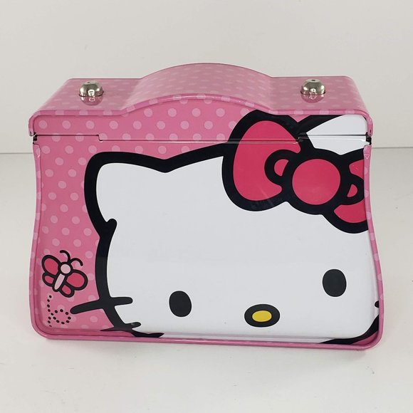 Hello Kitty Sanrio Tin Purse Box AS IS - Picture 3 of 9